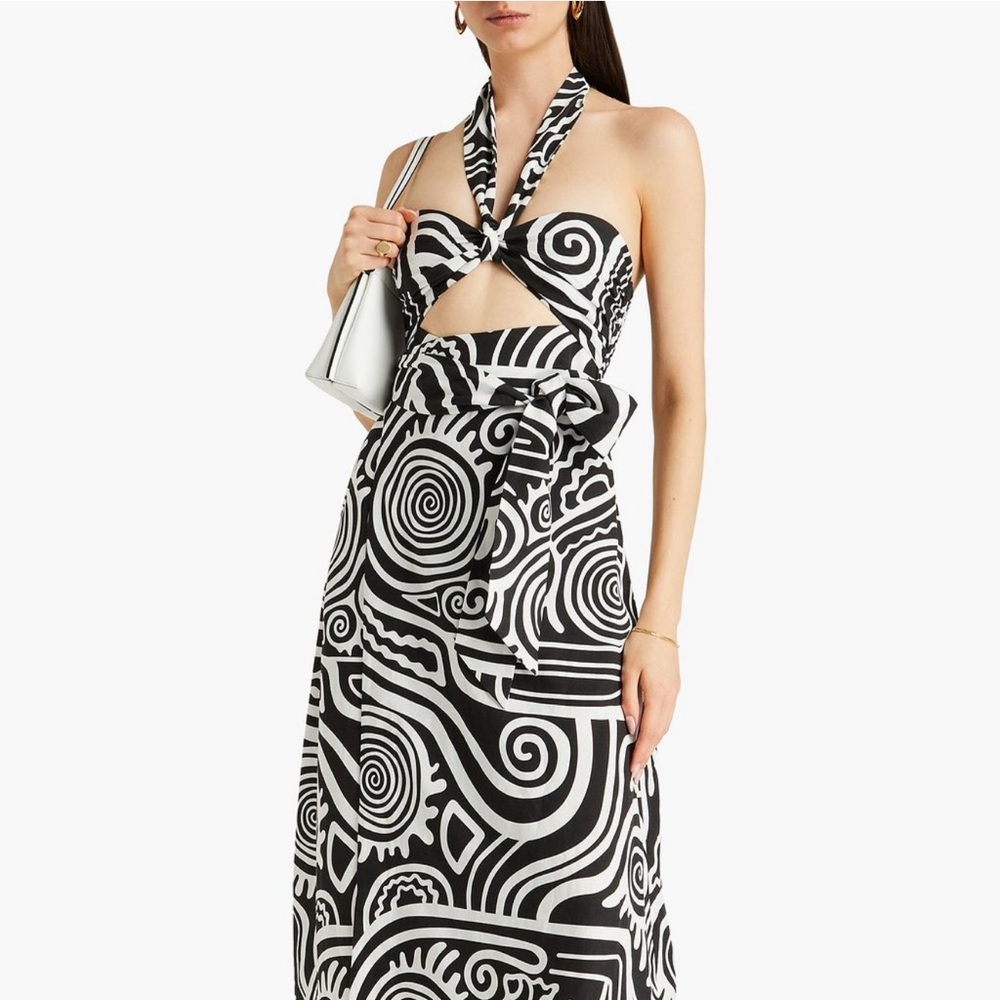 Mara Hoffman “Paula” Wrap Midi Dress – Size 0